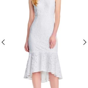 Adrianna Papell White Midi dress